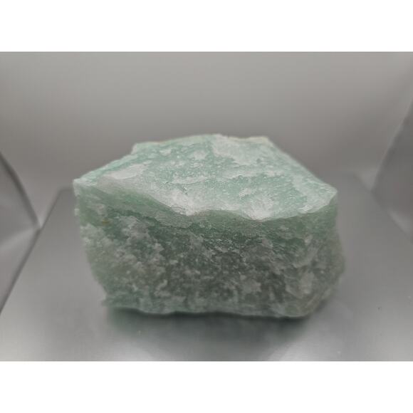 Green Aventurine rough chunk Brazil 2.61lb - Picture 4 of 12